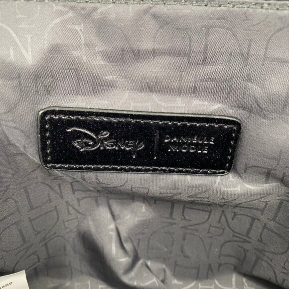 Danielle Nicole Black Glitter Cosmetic Pouch | Disney Gus & Cat - Picture 11 of 11